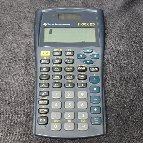 Texas Instruments TI-30X IIS Solar Scientific Calculator With Cover - Picture 4 of 7
